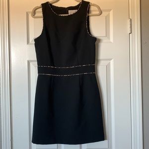 Black and cheetah print dress